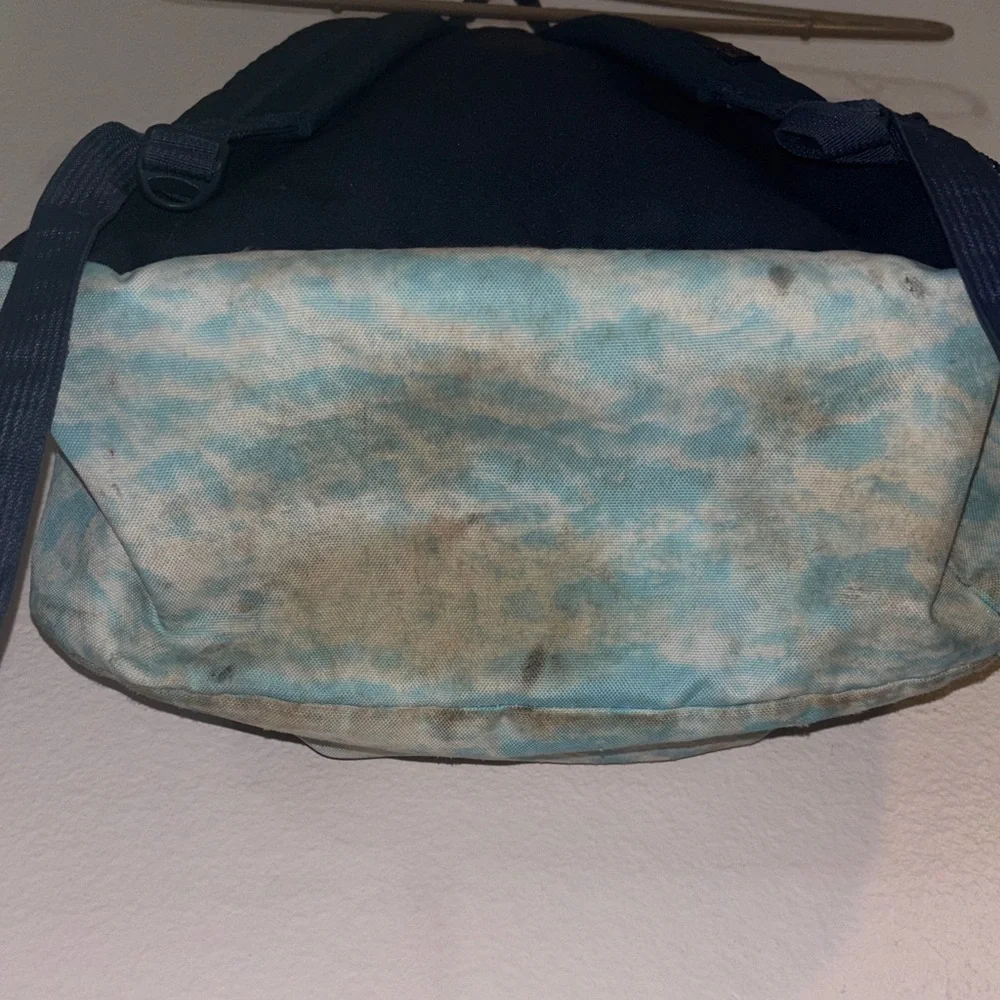 Jansport Light Blue Tie-Dye Backpack for Men